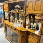 Ornate Sideboard & China Cabinet
