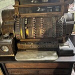 Turn of the Century National Bronze Cash Register