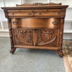 American Antique Oak Sideboard
