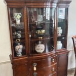 vintage curio cabinet