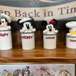 Disney Peek-a-Boo Ceramic Canister Set w/box